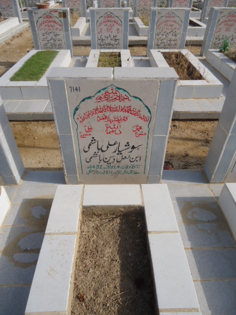 7141 – Hosheyar Ali Hashmi