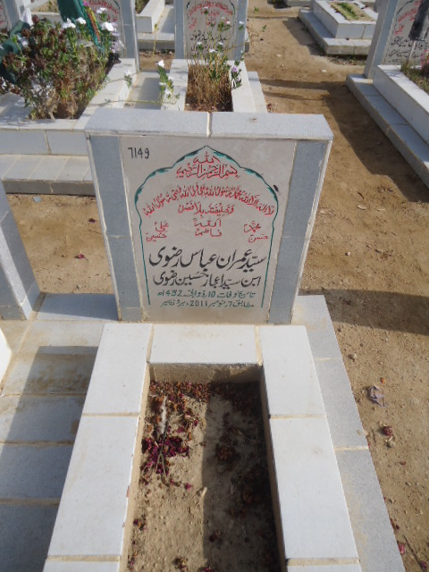 7149 – Syed Imran Abbas Rizvi