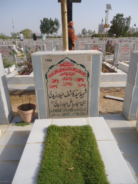 7162 – Shaheed Syed Kashif Haider Zaidi