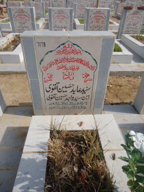 7178 – Syed Abid Hussain Taqvi
