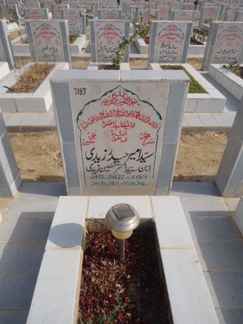 7183 – Syed Ameer Haider Zaidi