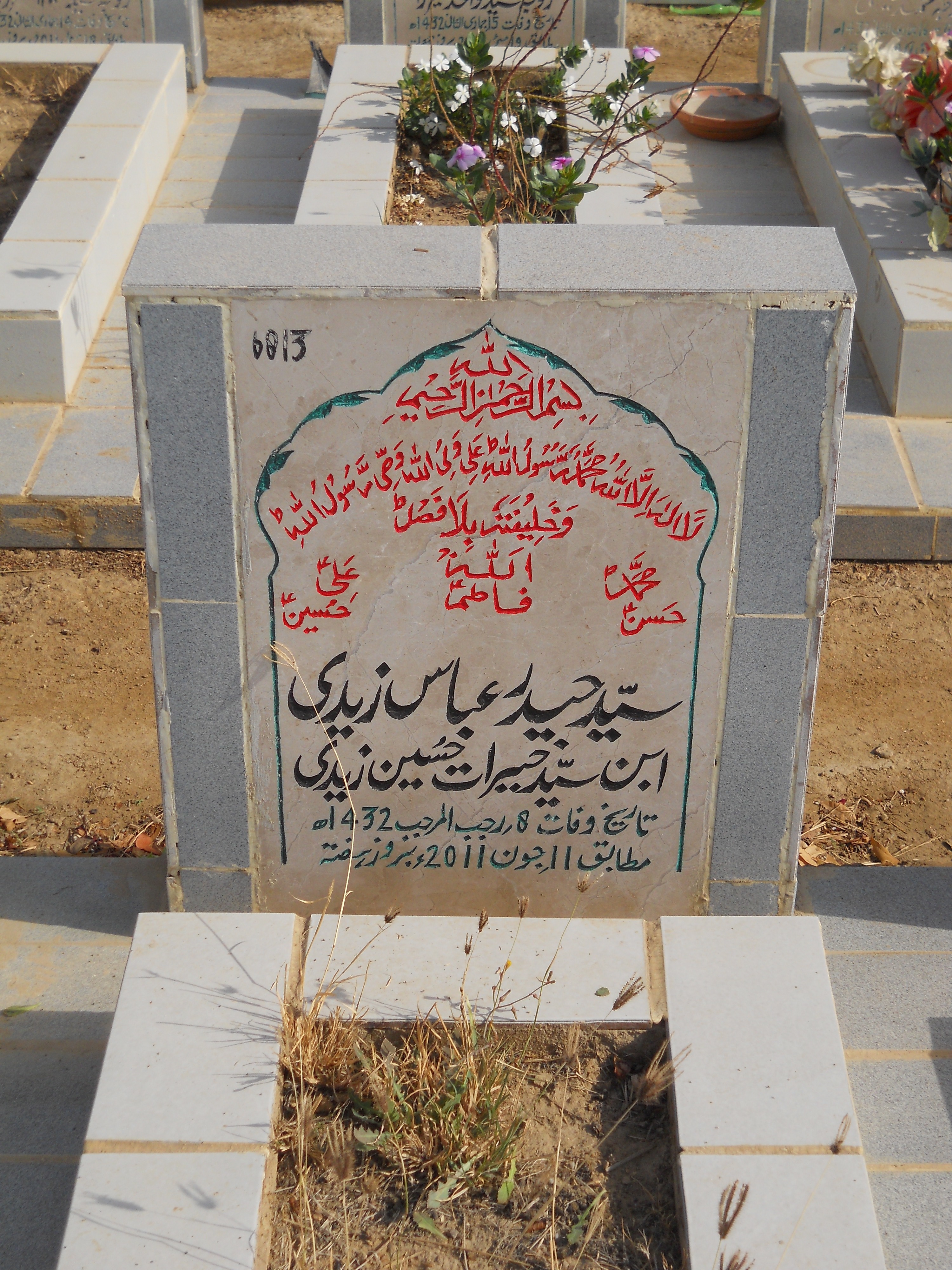 6813 – Syed Haider Abbas Zaidi
