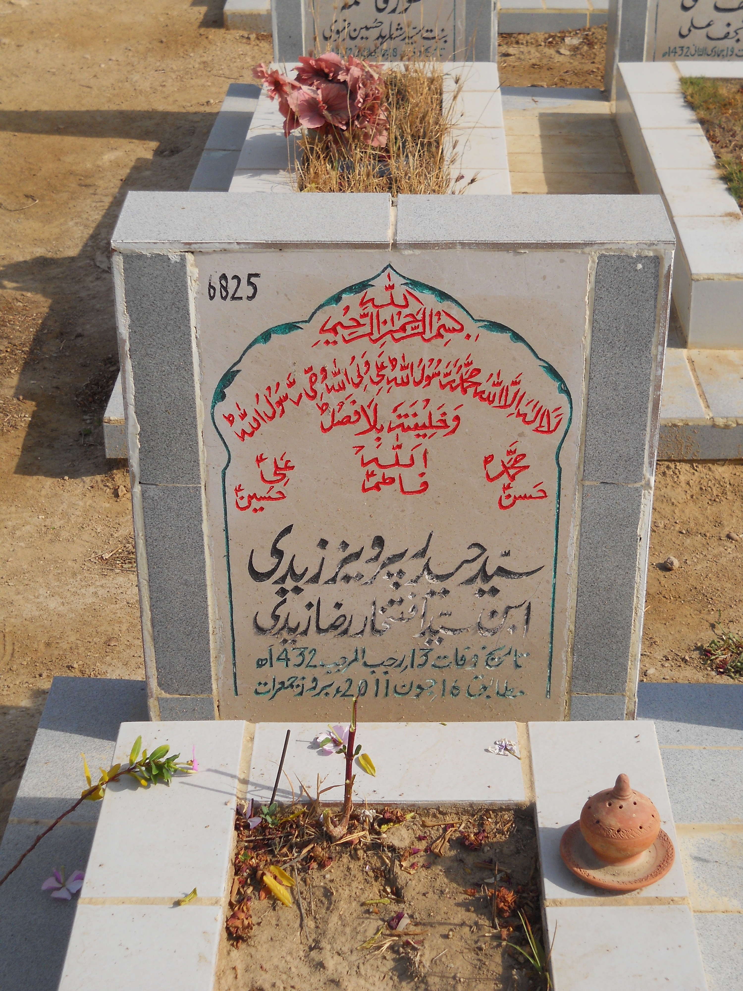 6825 – Syed Haider Parvaiz Zaidi