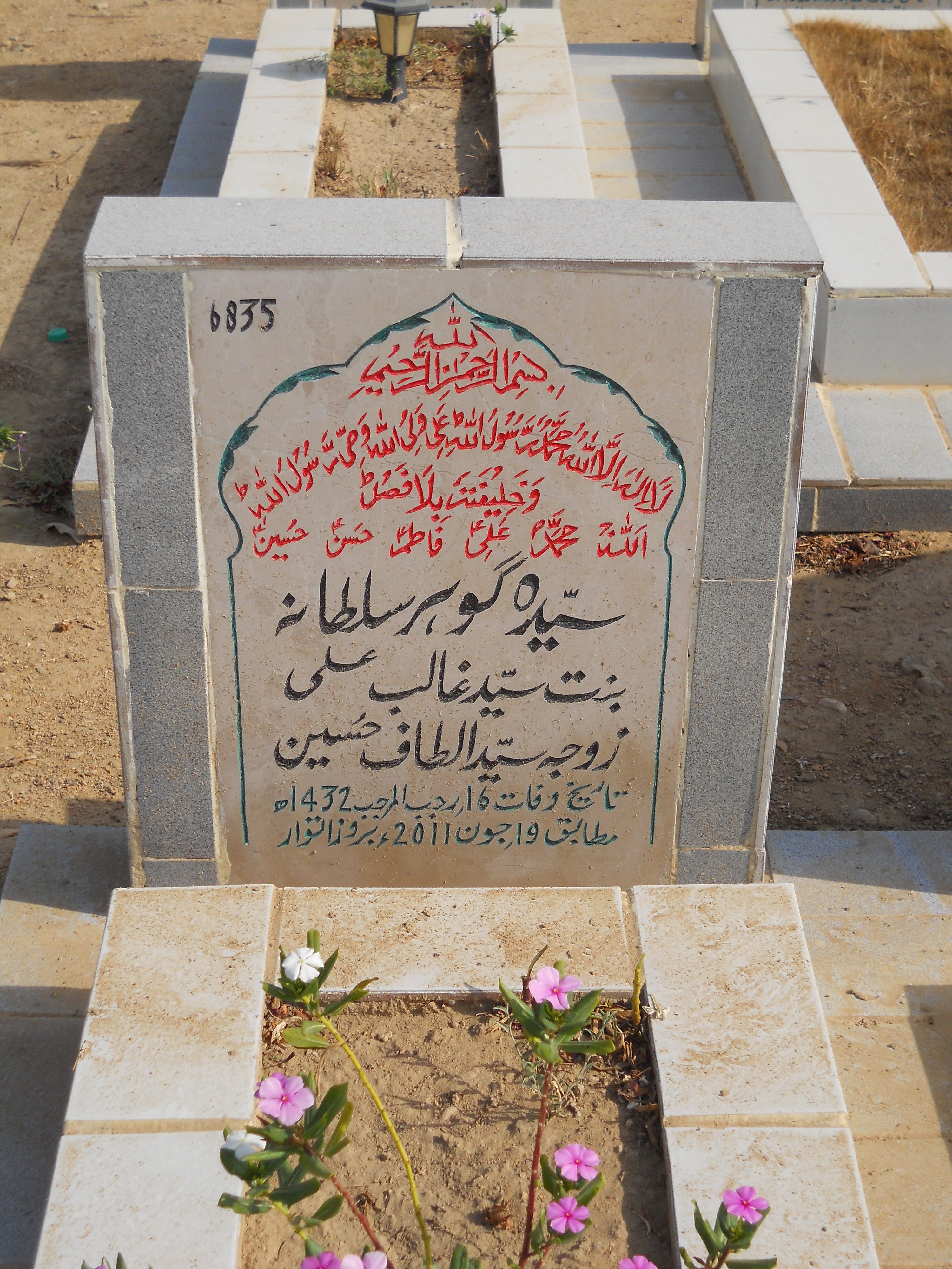 6835 – Syeda Gohar Sultana