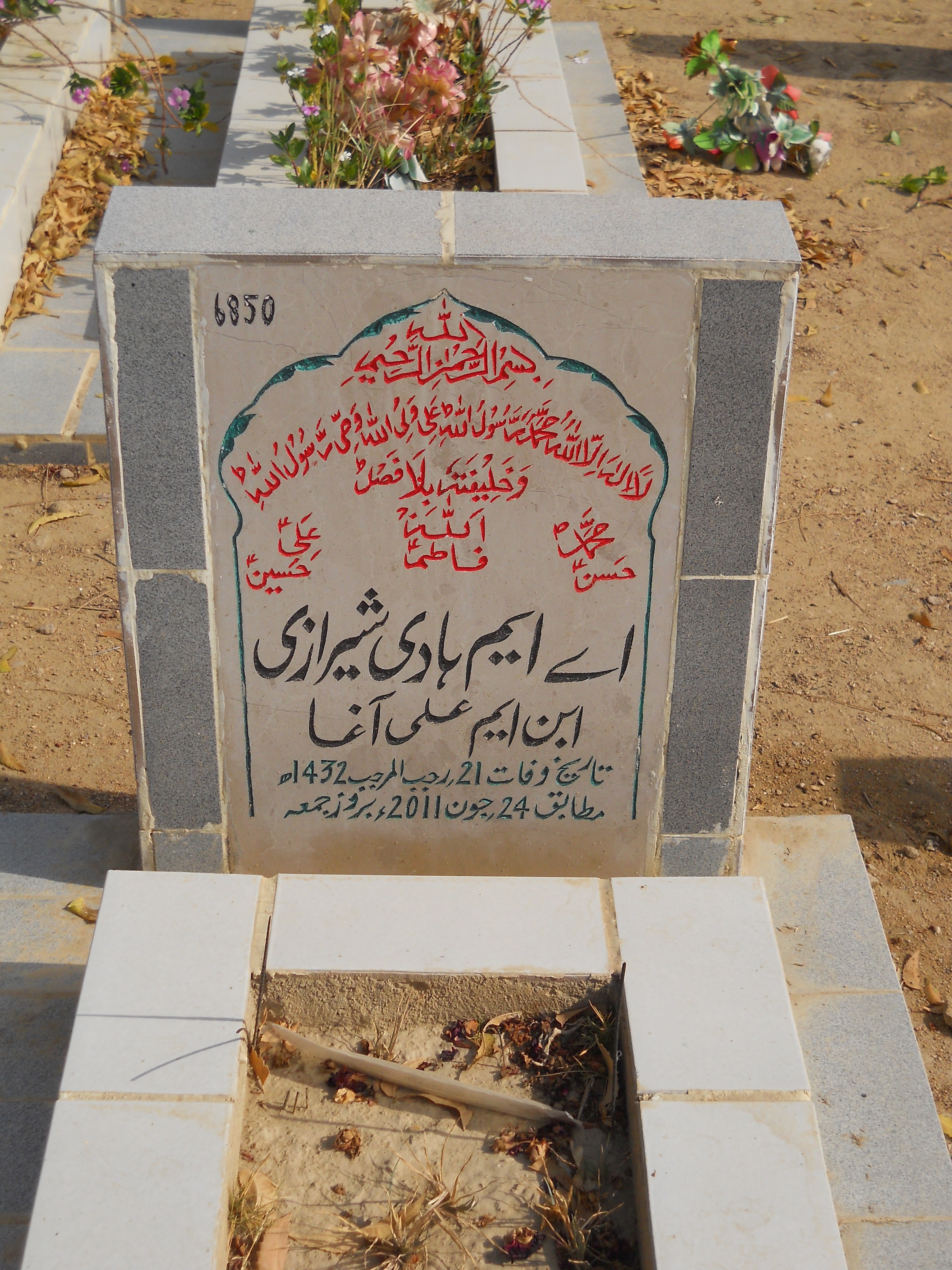 6850 – A M Hadi Shirazi