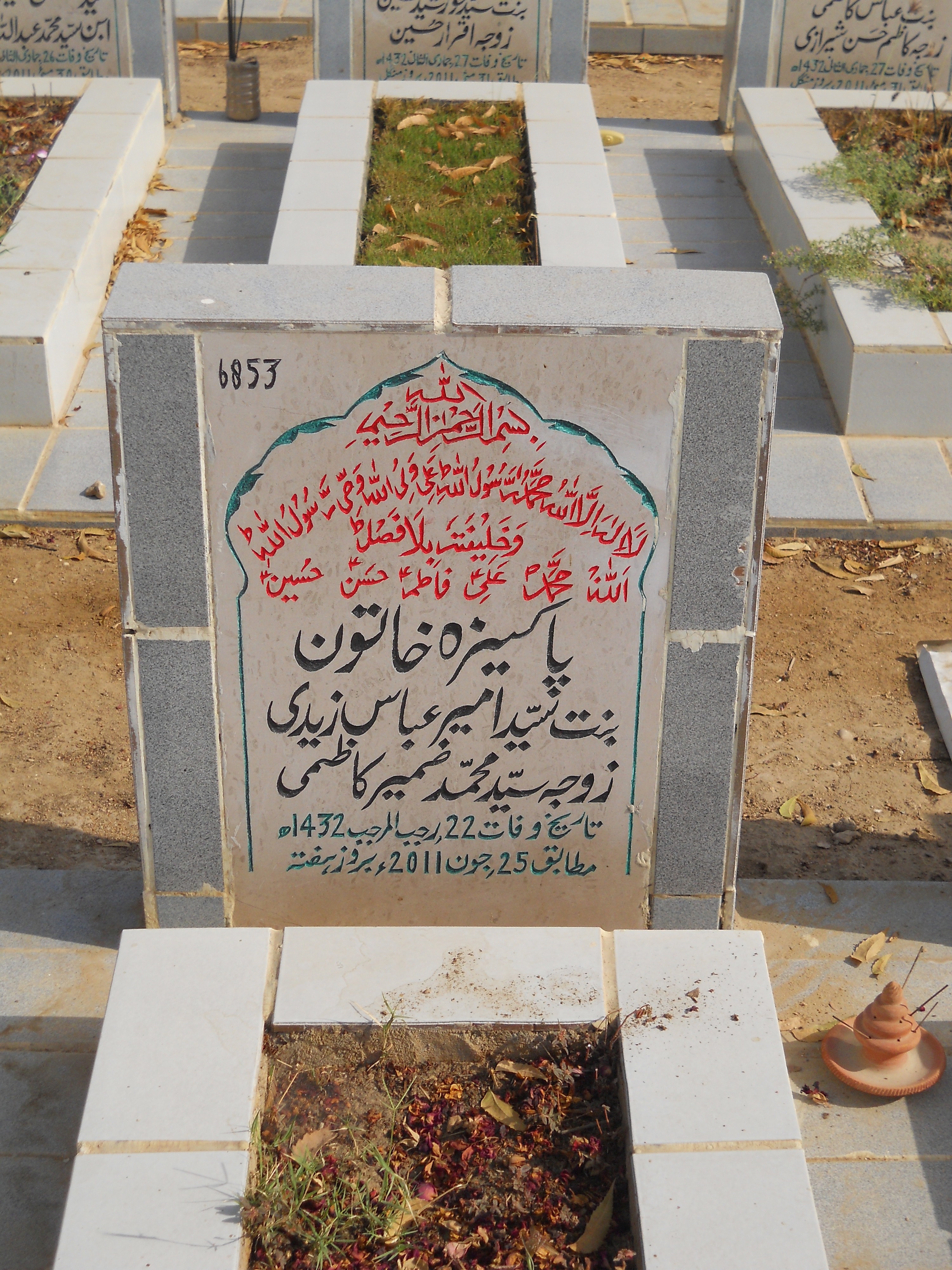 6853 – Pakeeza Khatoon