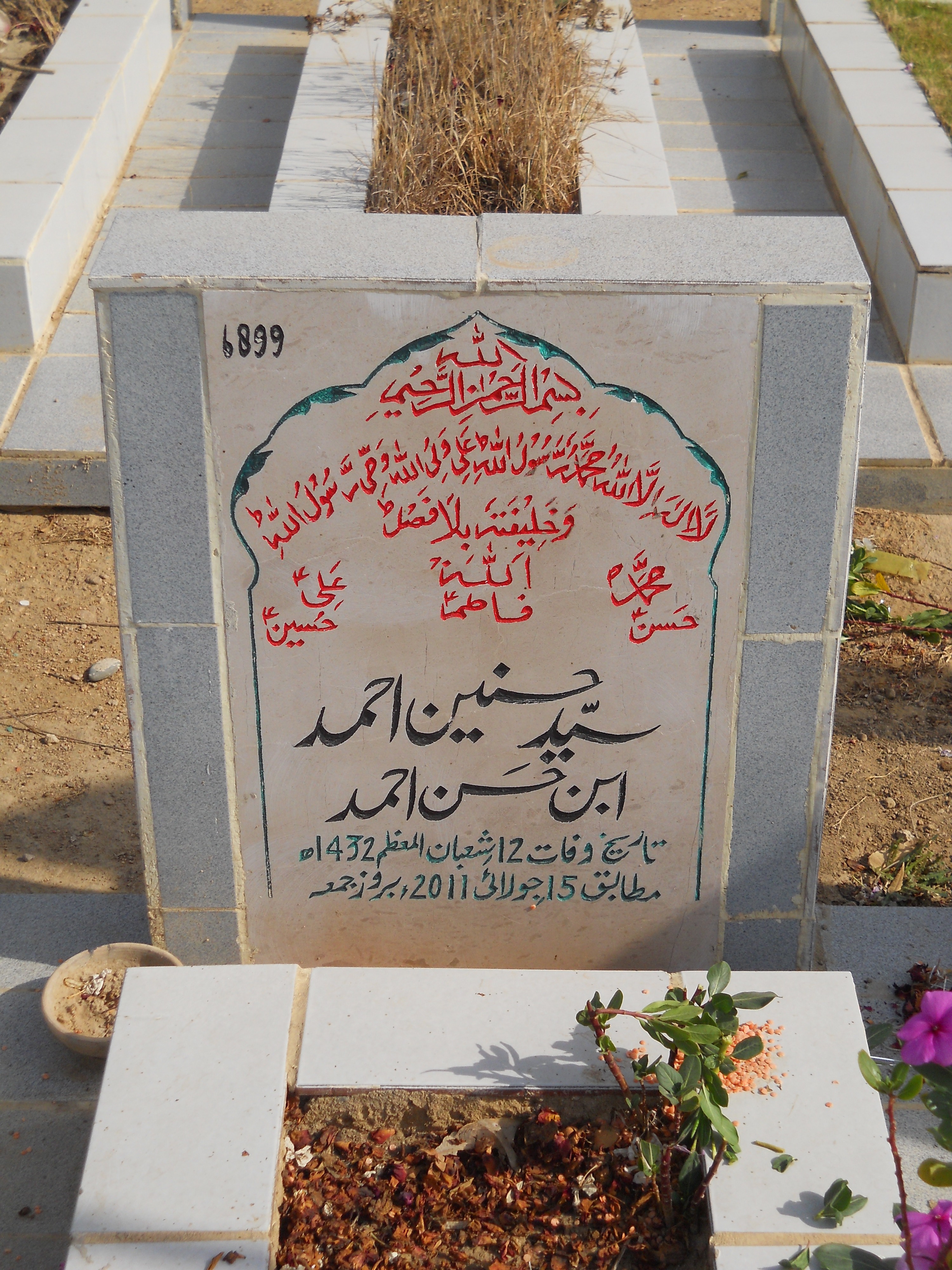 6899 – Syed Hasnain Ahmed