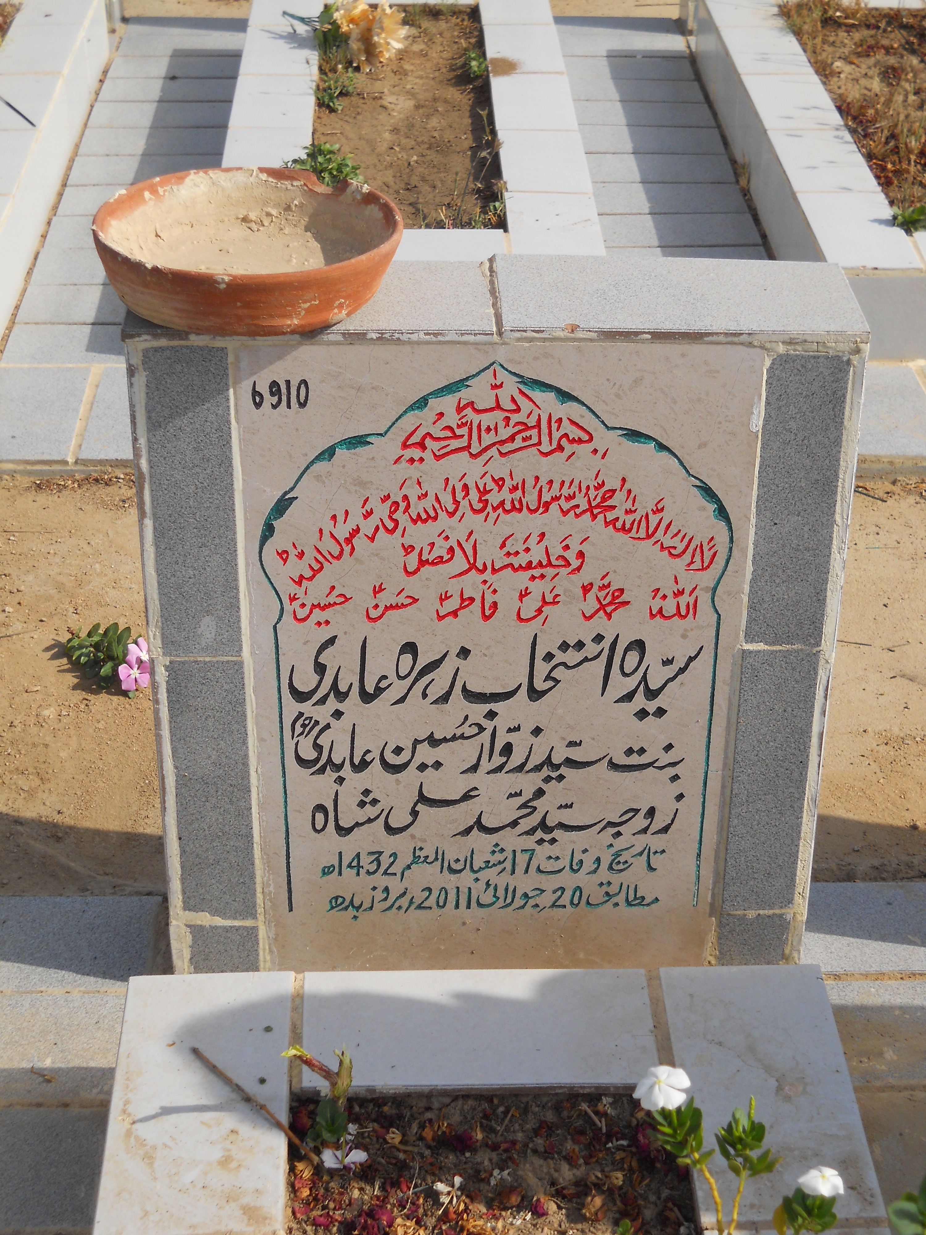 6910 – Syeda Intikhab Zehra Abidi