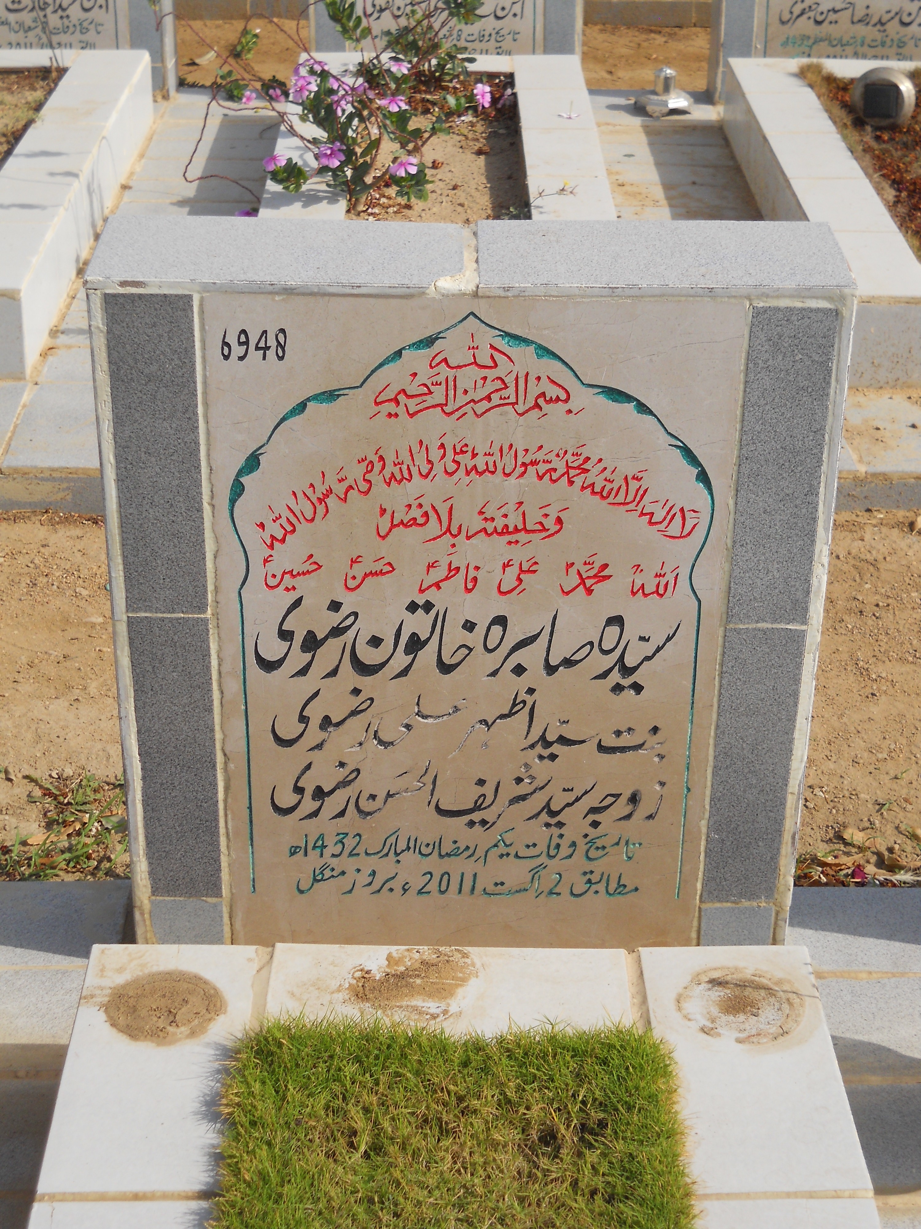 6948 – Syeda Sabra Khatoon Rizvi
