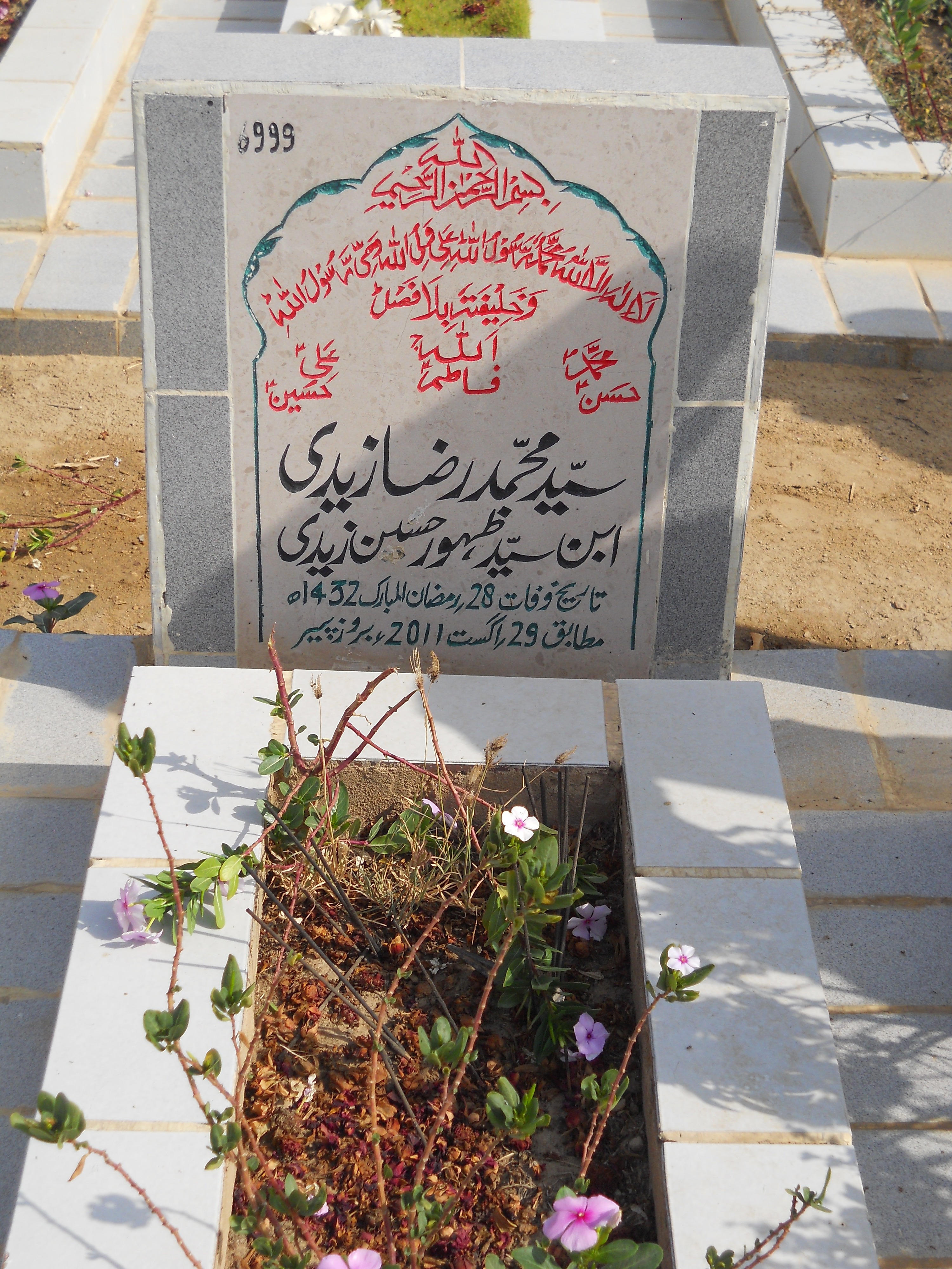 6999 – Syed Muhammad Raza Zaidi