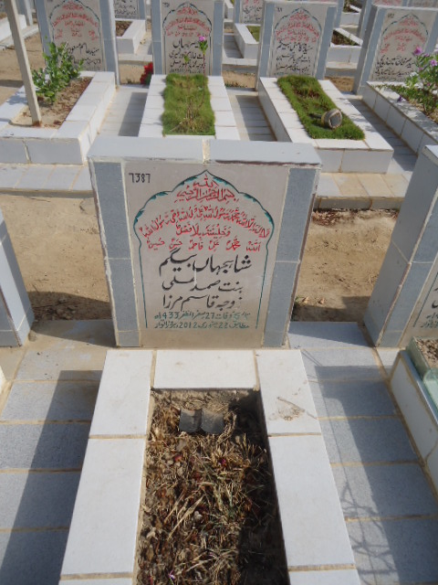 7387 – Shahjahan Begum
