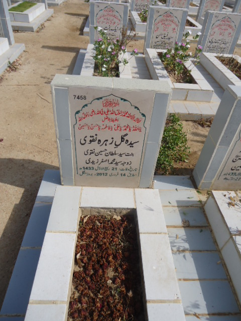 7458 – Syeda Gul A Zehra