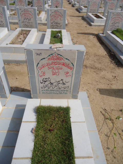 7467 – Syed Ameer Haider Naqvi