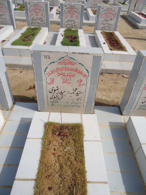 7476 – Syed Muhammad Saeed Rizvi
