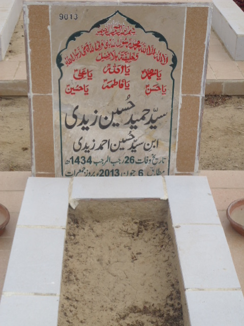 9013 – Syed Hameed Hussain Zaidi