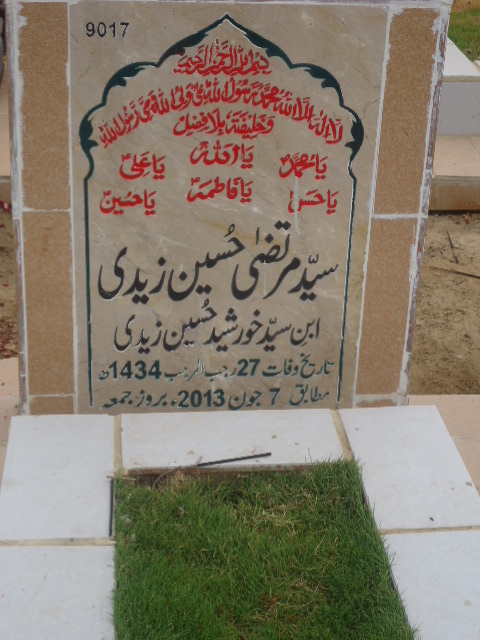 9017 – Syed Murtaza Hussain Zaidi