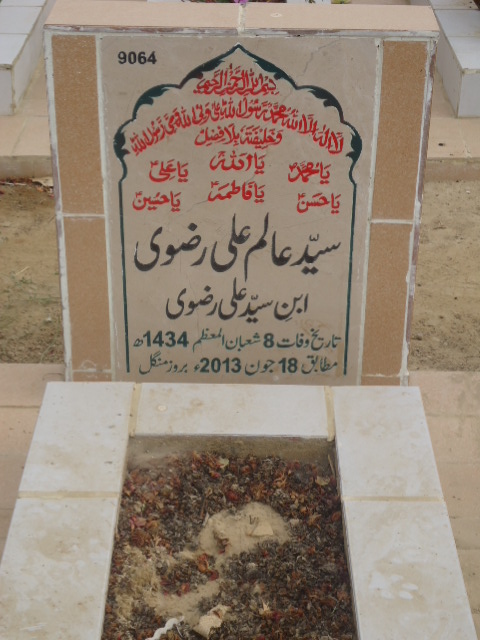 9064 – Syed Alam Ali Rizvi