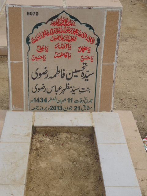 9070 – Syeda Tehseen Fatima Rizvi