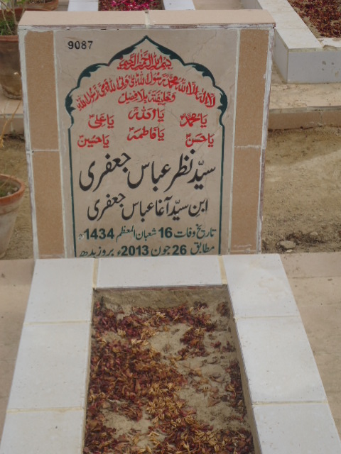 9087 – Syed Nazar Abbas Jaffery