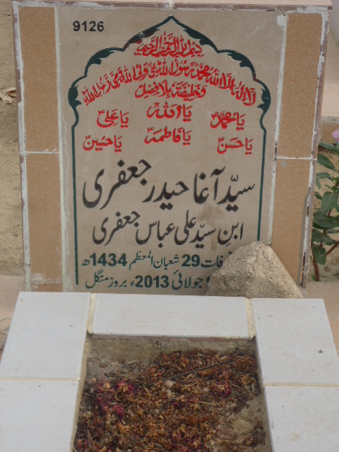 9126 – Syed Agha Haider Jaffery