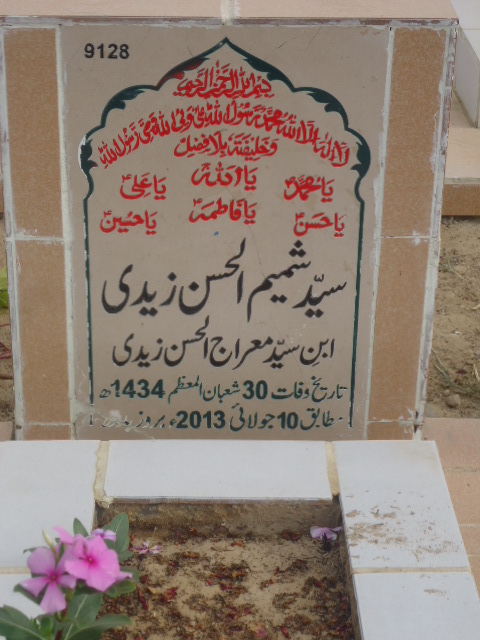 9128 – Syed Shamim Ul Hasan Zaidi