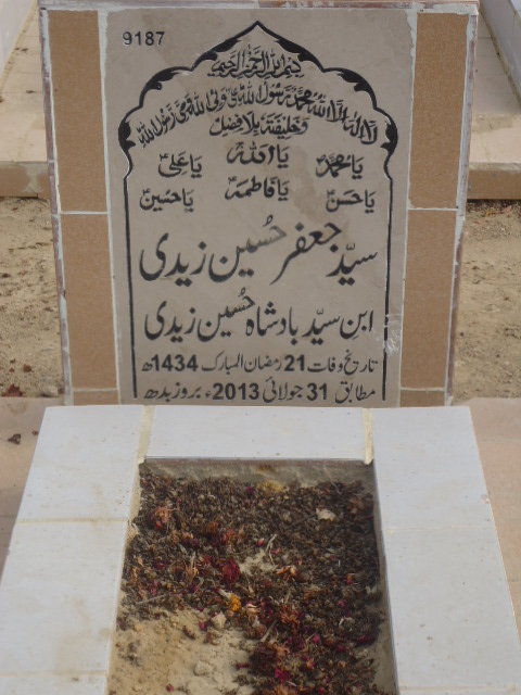9187 – Syed Jaffar Hussain Zaidi