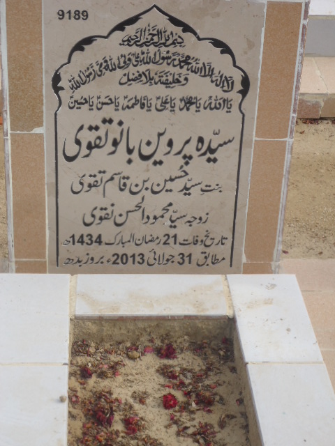 9189 – Syeda Parveen Bano Taqvi