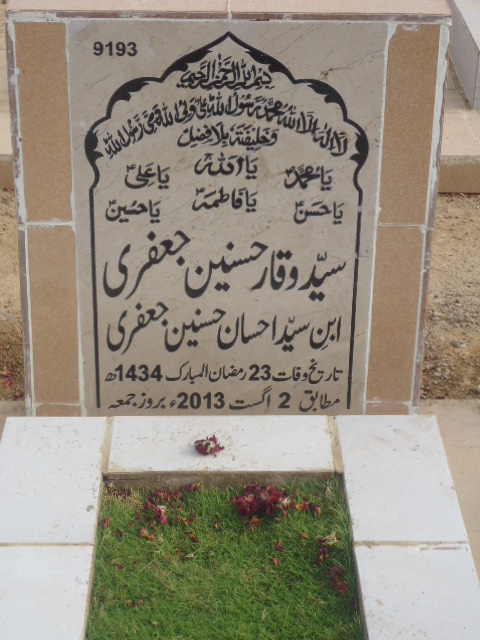 9193 – Syed Waqar Hasnain Jaffery