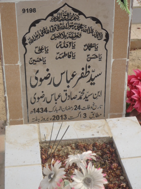 9198 – Syed Zafar Abbas Rizvi
