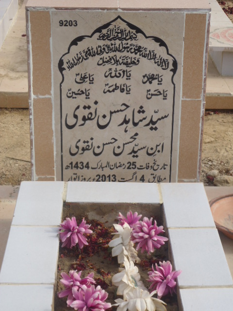 9203 – Syed Shahid Hasan Naqvi