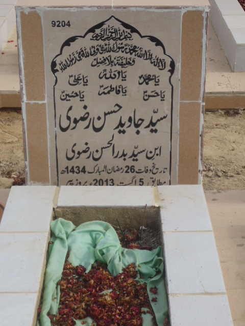 9204 – Syed Javaid Hasan Rizvi