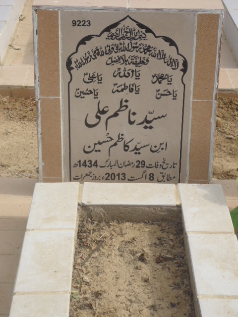 9223 – Syed Nazim Ali