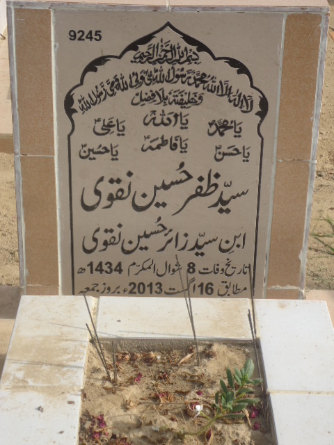 9245 – Syed Zafar Hussain Naqvi