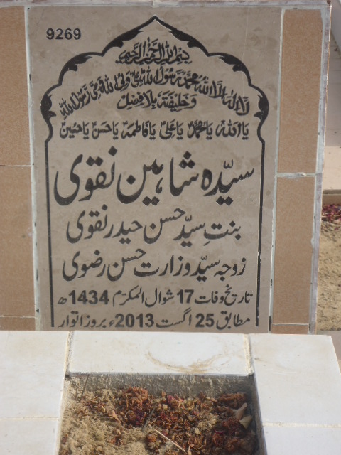 9269 – Syeda Shaheen Naqvi