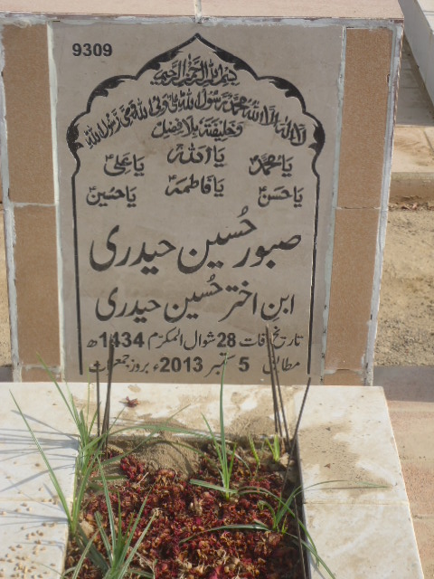 9309 – Saboor Hussain Haidery