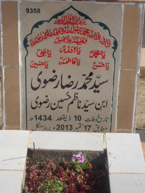 9358 – Syed Muhammad Raza Rizvi