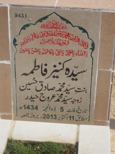 9431 – Syeda Kaneez Fatima