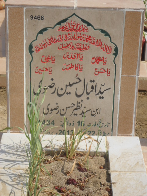 9468 – Syed Iqbal Hussain Rizvi
