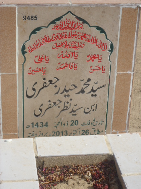 9485 – Syed Muhammad Haider Jaffery