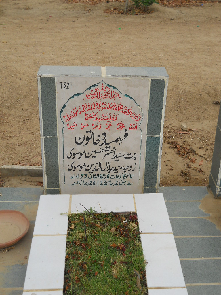 7521 – Fehmeeda Khatoon