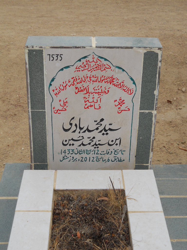 7535 – Syed Muhammad Hadi