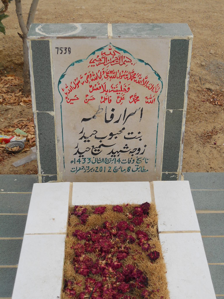 7538 – Israr Fatima