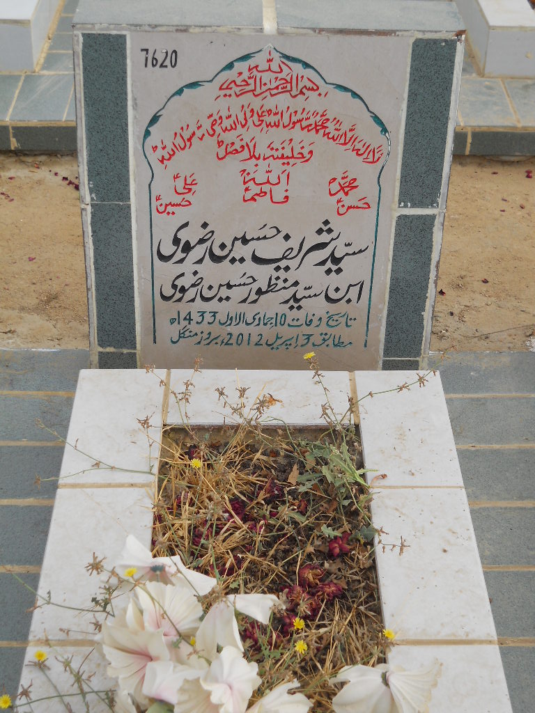 7620 – Syed Sharif Hussain Rizvi