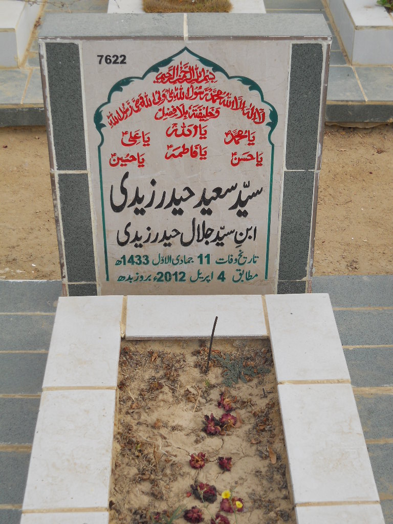 7622 – Syed Saeed Haider Zaidi
