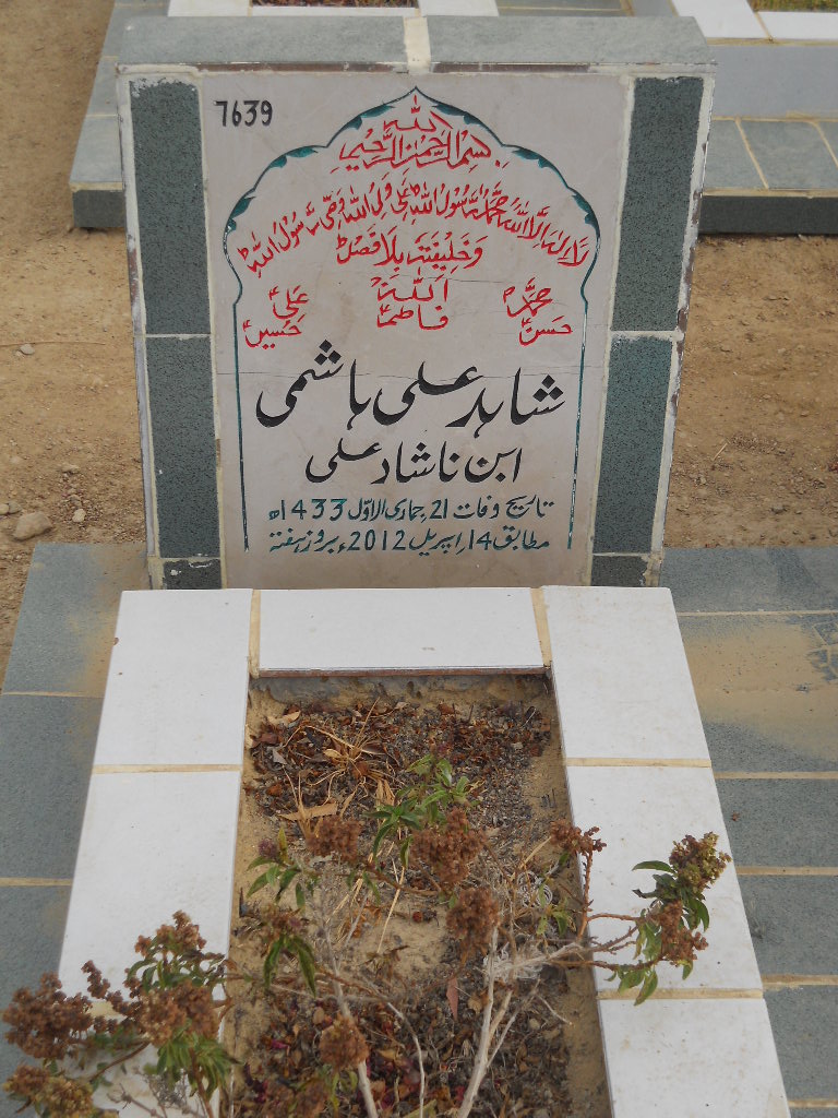 7639 – Shahid Ali Hashmi
