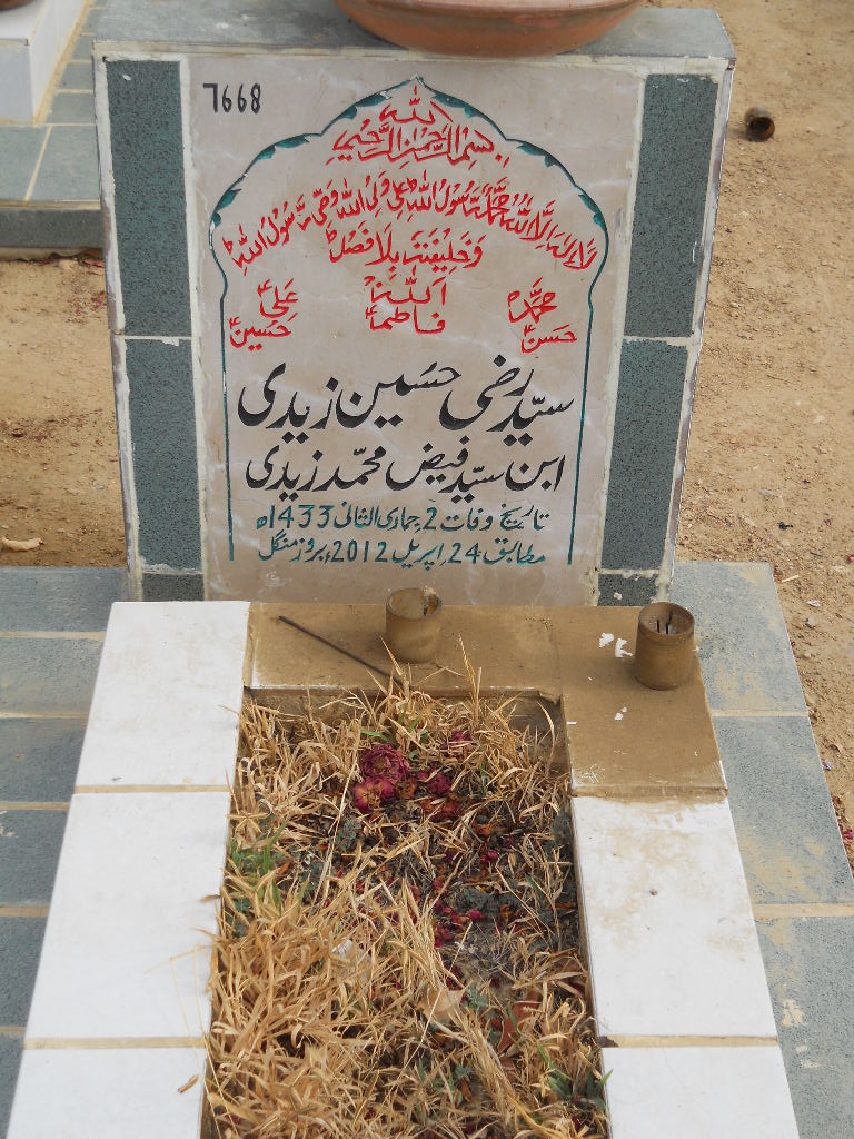 7668 – Syed Razi Hussain Zaidi