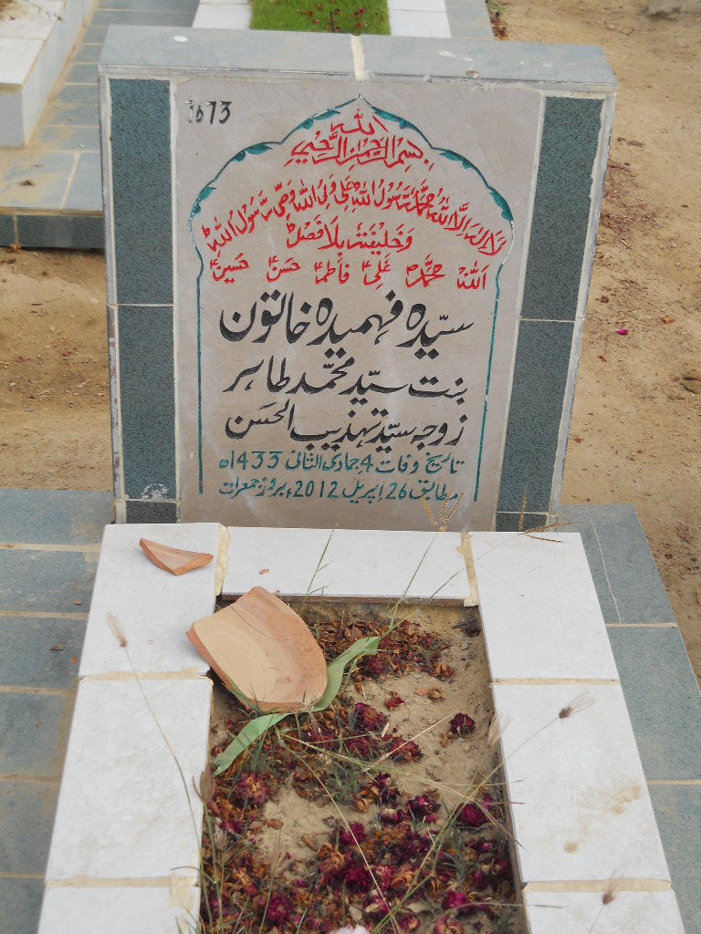 7673 – Syeda Fehmeeda Khatoon