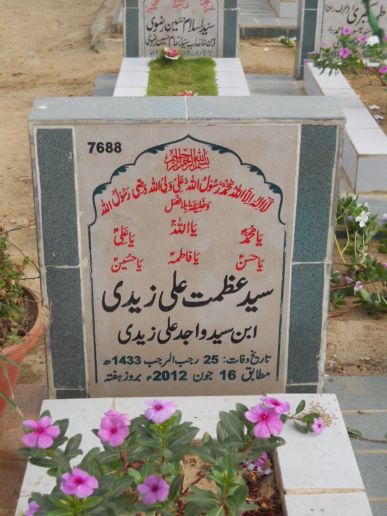7688 – Syed Azmat Ali Zaidi