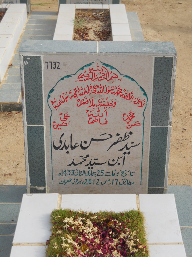 7732 – Syed Zafar Hasan Abidi