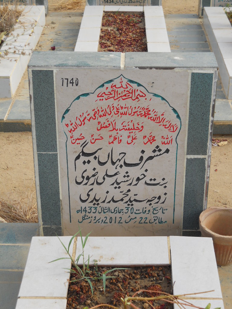 7740 – Musharaf Jahan Begum